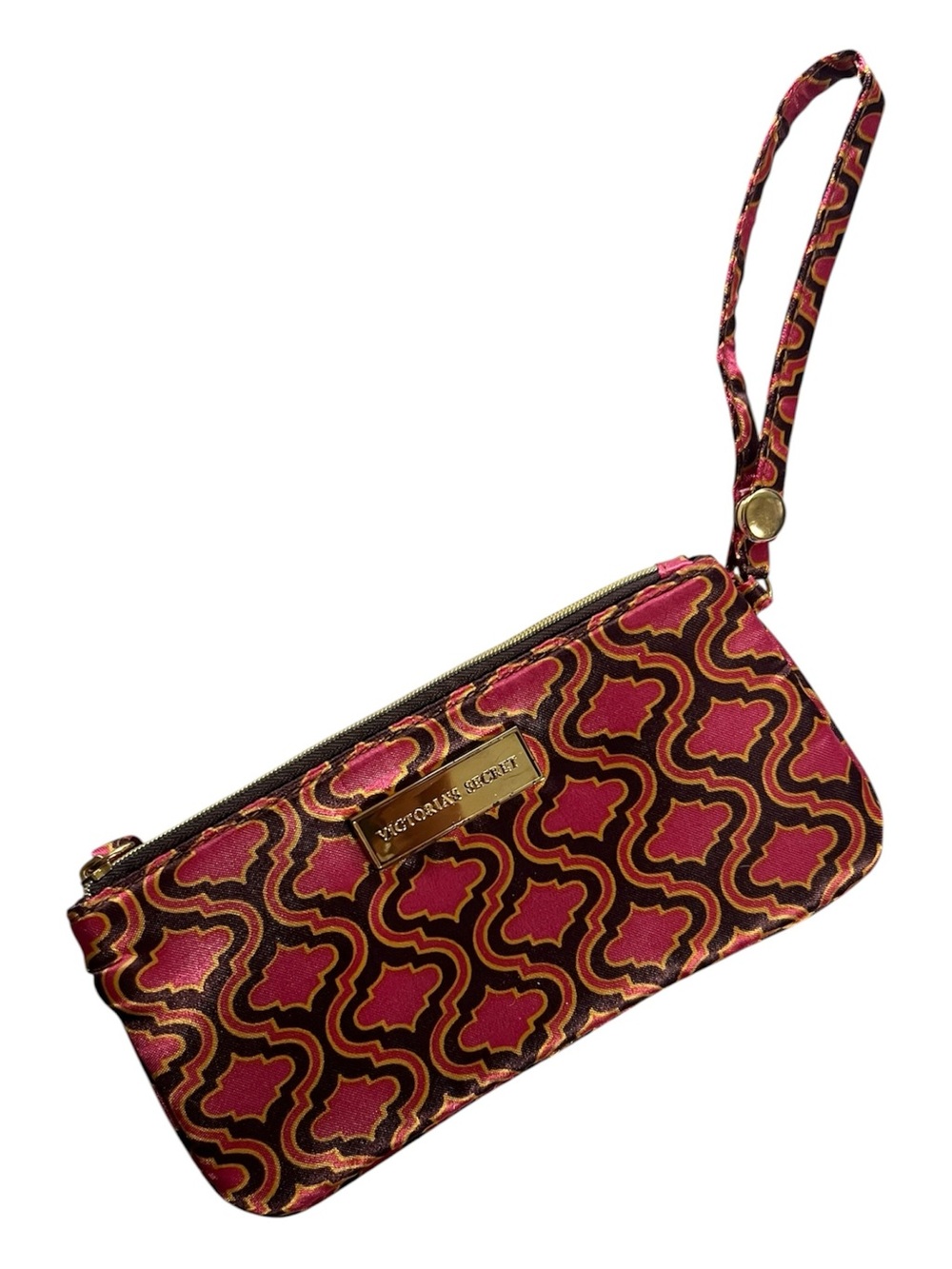 Victoria’s Secret Mini Zipper Clutch Make Up Pouch Pink